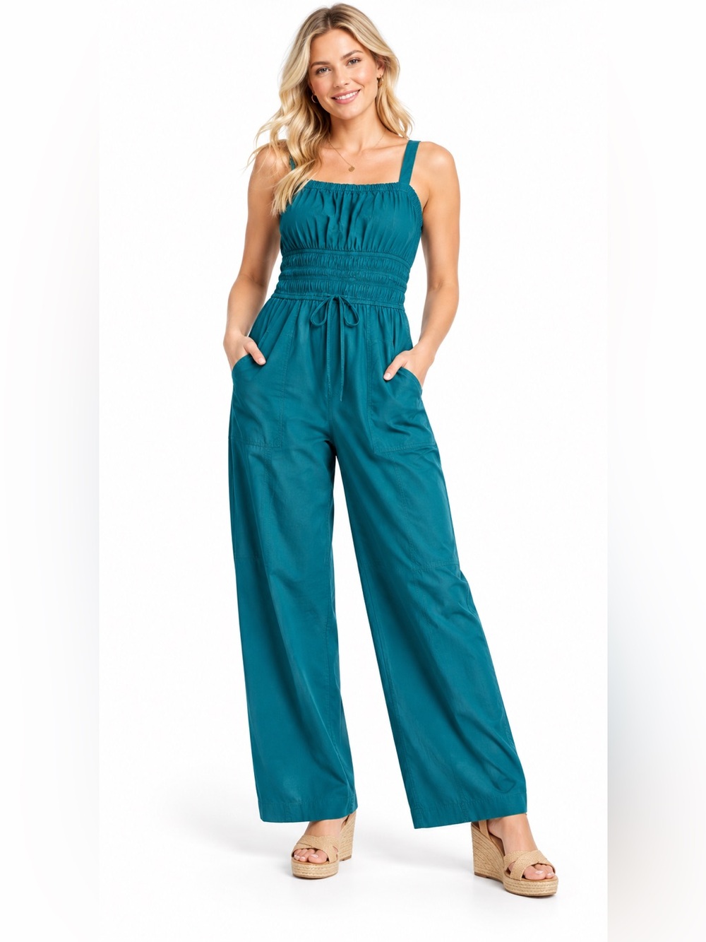 Universal Thread Emerald Green Jumpsuit